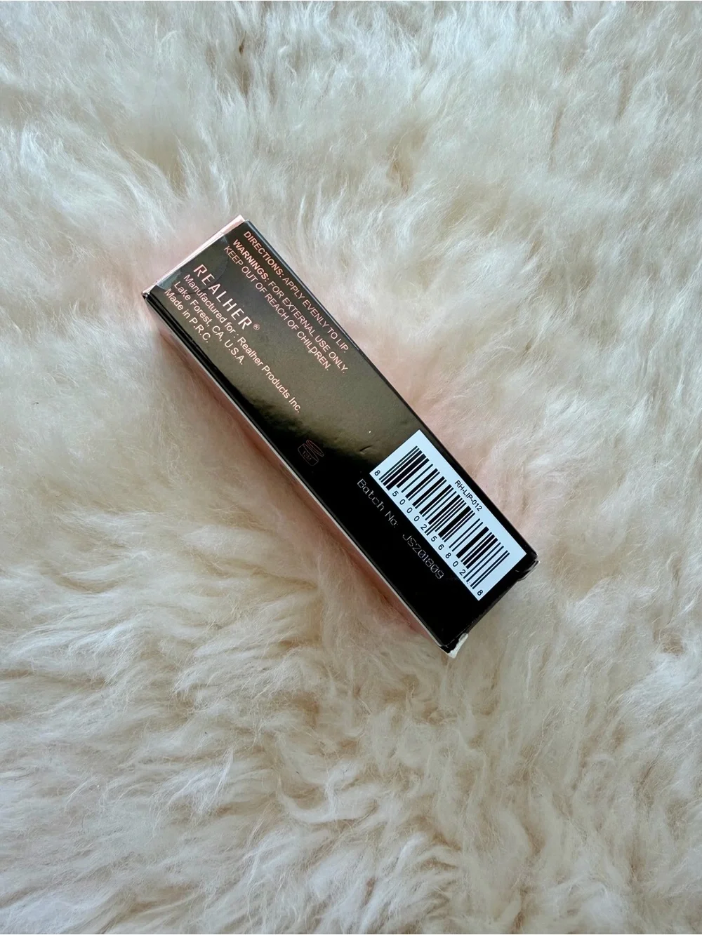 REALHER Moisturizing Lipstick — Plum